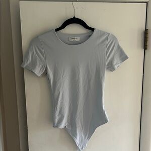 Babaton Light Blue Bodysuit